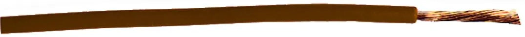 EAST PENN 02413 14 Gauge 100' Brown Wire – Heavy-Duty Electrical Cable