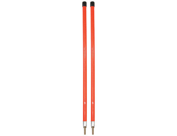 Buyers Prod Nylon Orange Marker - 24 Inch Stud Mount, Durable and Bright Visibility