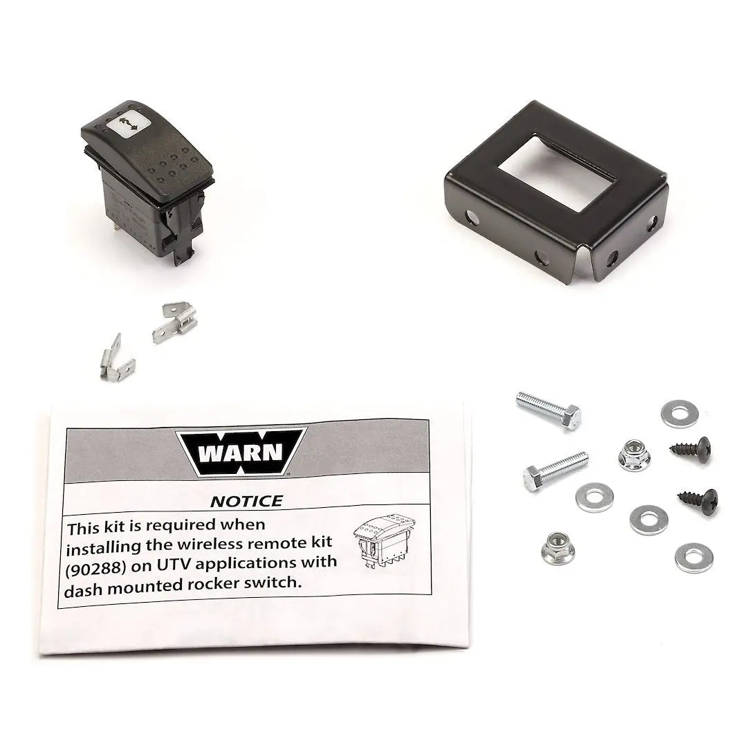 WARN Industries SVC Kit Dash Switch PV - Reliable Off-Road Vehicle Control