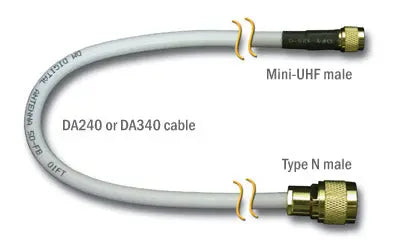 DIGITAL ANTN 34050NM 50' CBLE with UHF & TYP N Mal Antenna Cable