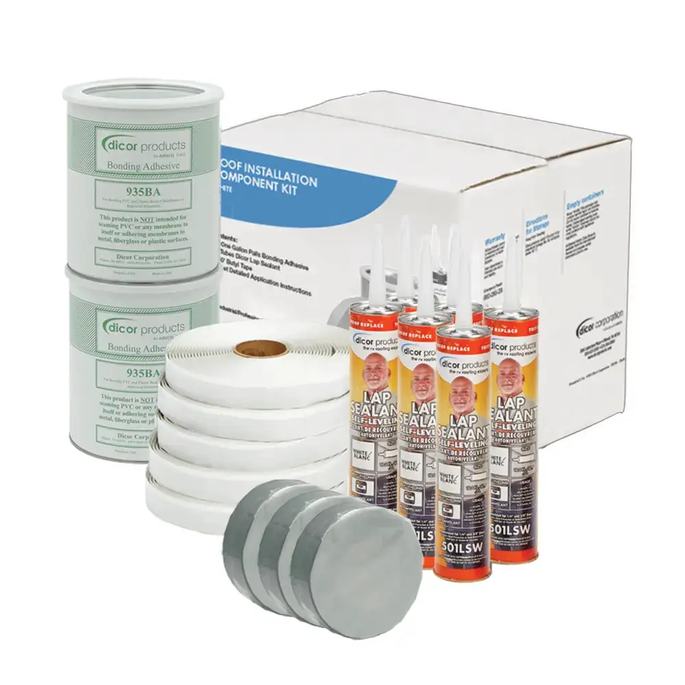 DICOR CORP PVC Installation Kit - Part Number 435CKW for Reliable Plumbing Connections by DICOR CORP