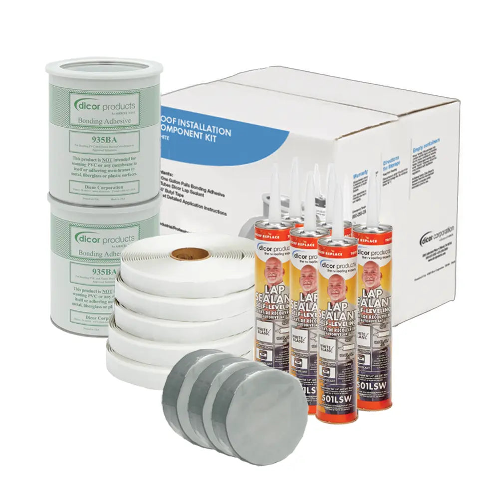 DICOR CORP PVC Installation Kit - Part Number 435CKW for Reliable Plumbing Connections