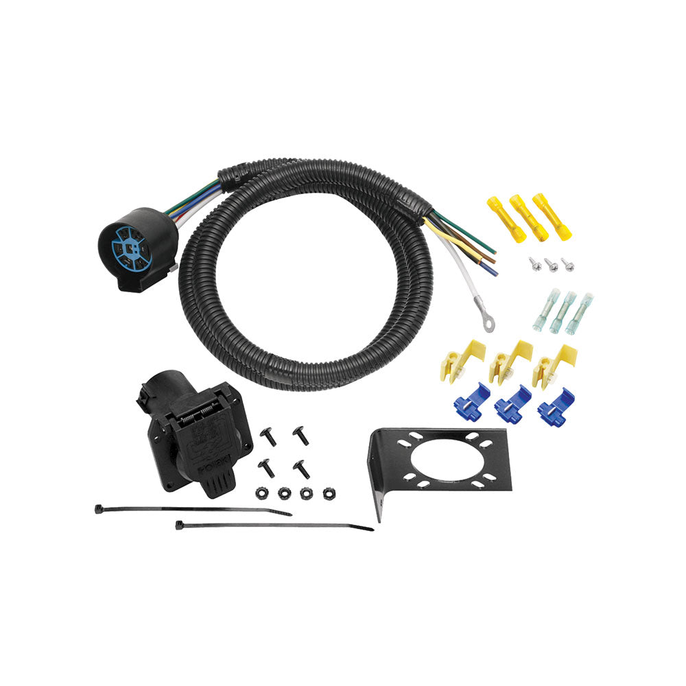 TOW READY 20224 7-Foot HRNSS 7-Way Connector Kit for Trailers and Vehicles