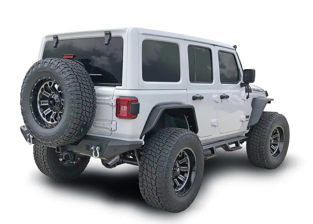 TrailFX JL06T Jeep Wrangler Rear Bumper - Fits 2018-2025 Models