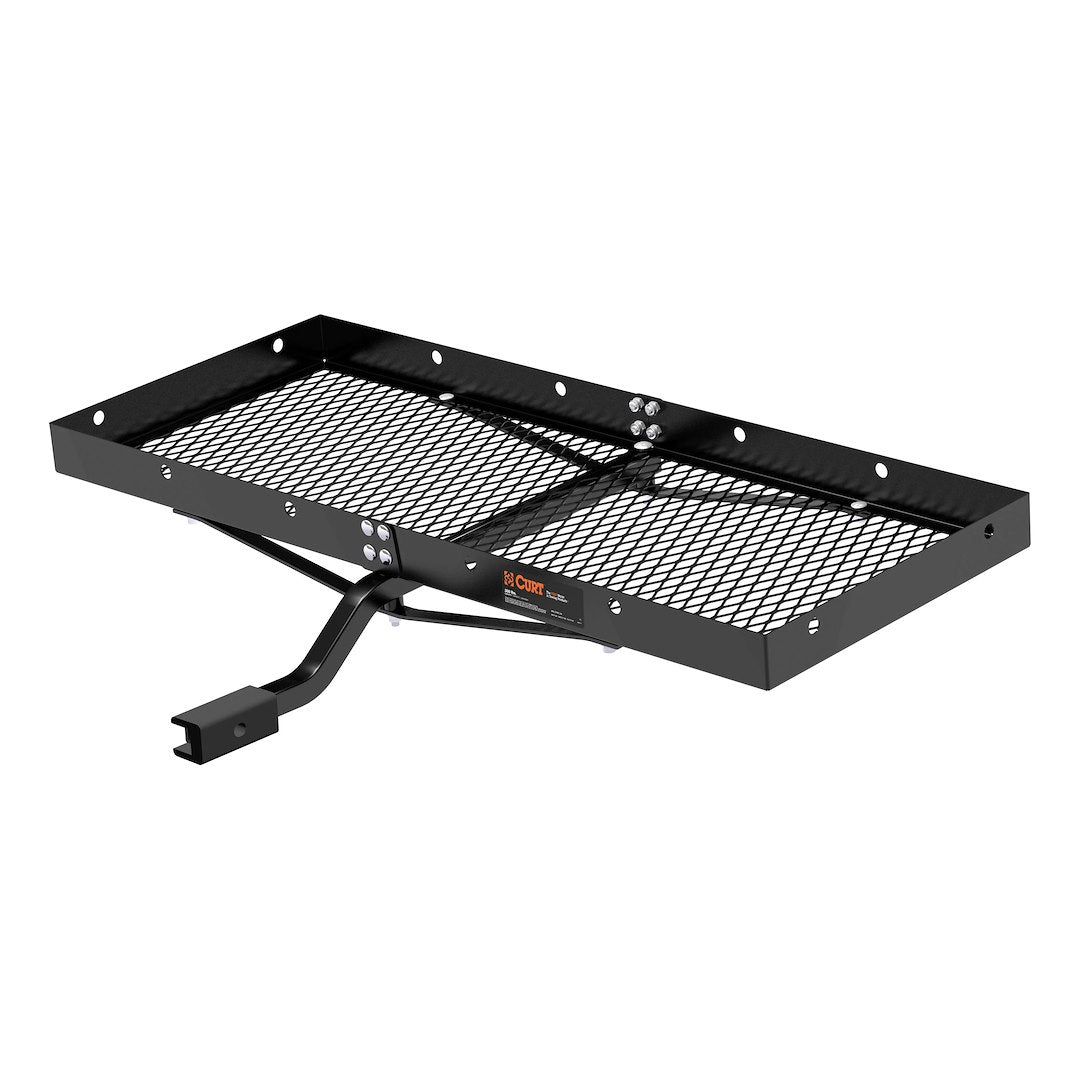 CURT MFG Cargo Carrier Part Number 18110 - Durable Roof Mount Luggage Rack for SUVs and Trucks