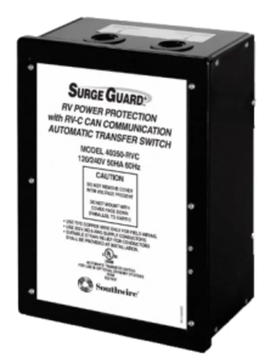 Southwire 40350RVC3 50-Amp Surge Guard Automatic Transfer Switch