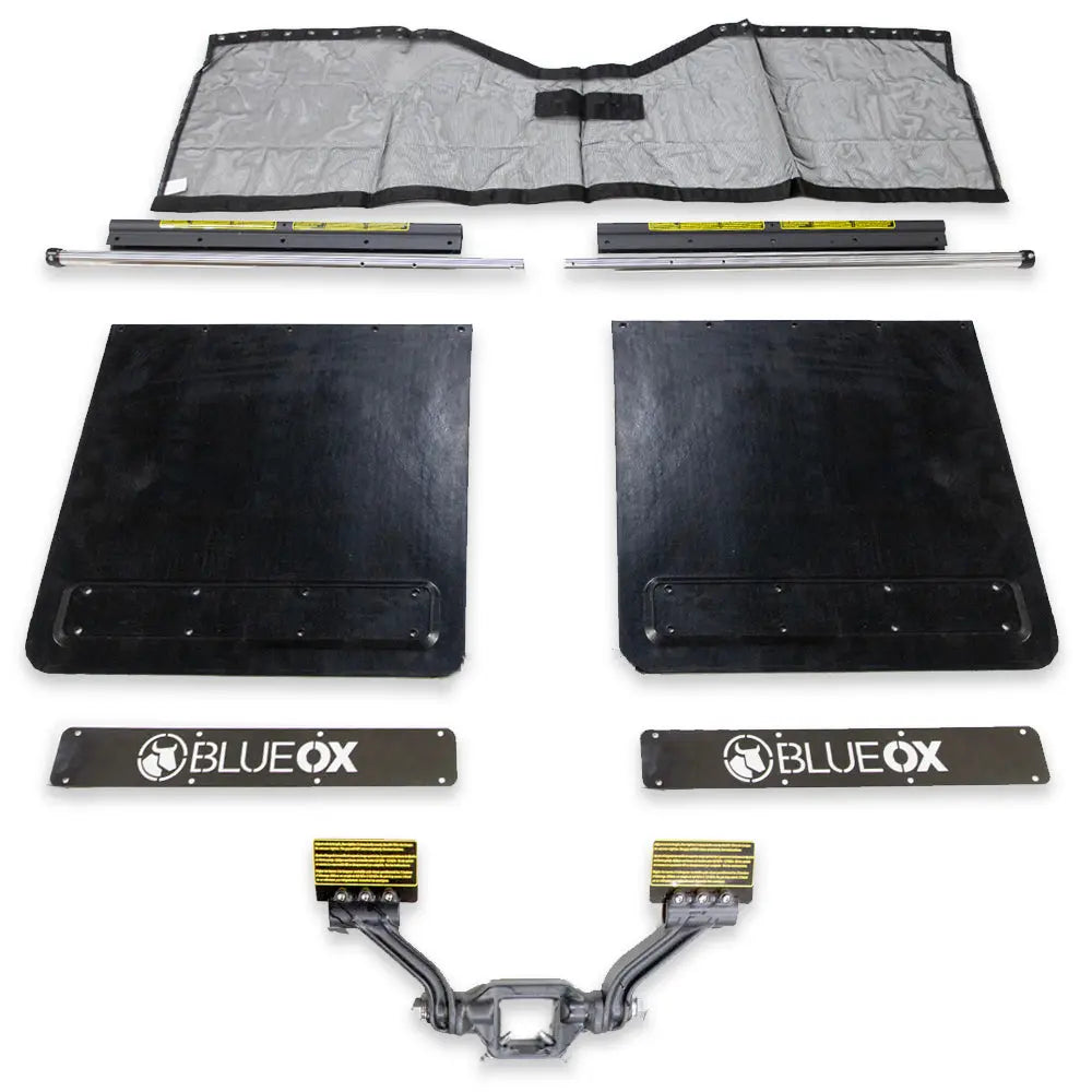 Blue Ox BX88421 Mud Flap System with 2-1/2 Inch Receiver