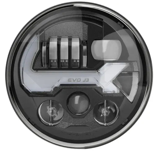 JW Speaker 8700 Evolution J3 Grey DOT Kit - High-Performance LED Headlights