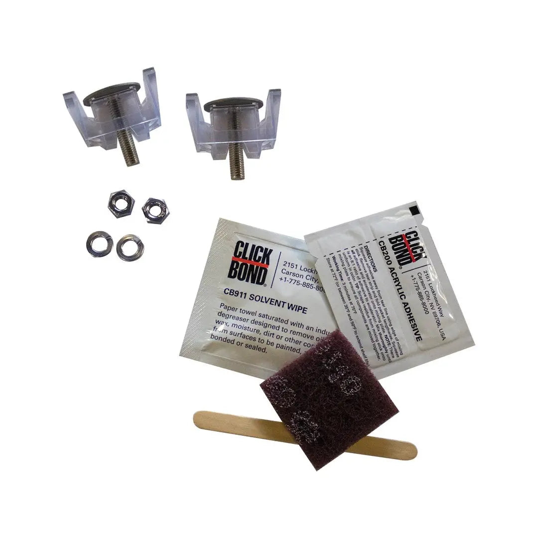 JW Speaker ClickBond 8MX40MM Hardware Kit - Reliable Mounting Solution