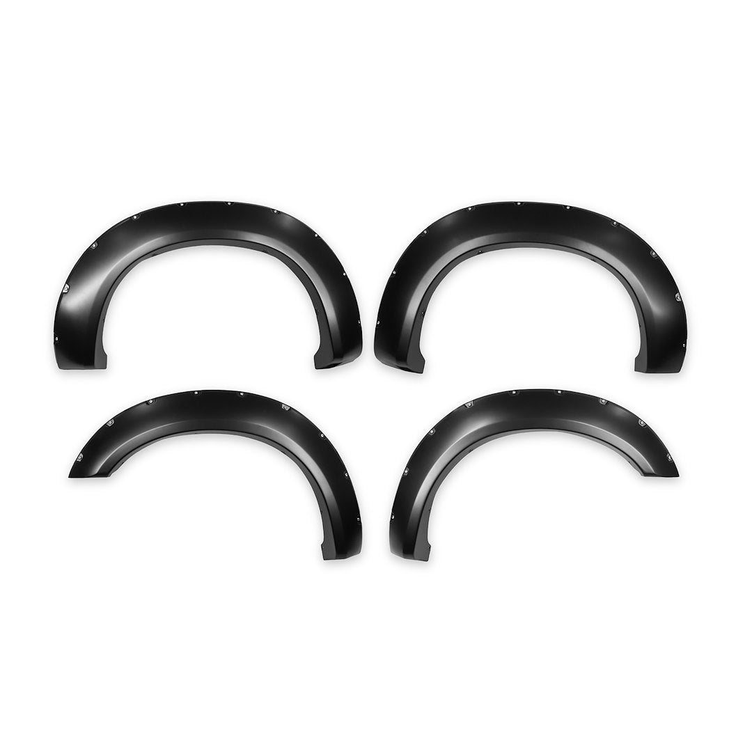 TrailFX TFF3005S Pocket Style Flare Set of 4 for 2012-2016 Ford F-250 and F-350 Super Duty