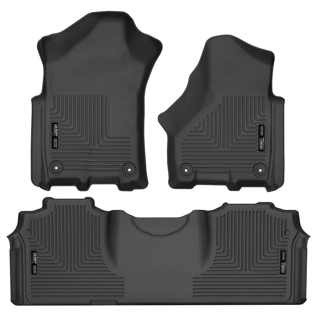 HUSKYLINER Front & 2nd Seat Floor Liners – Durable All-Weather Protection