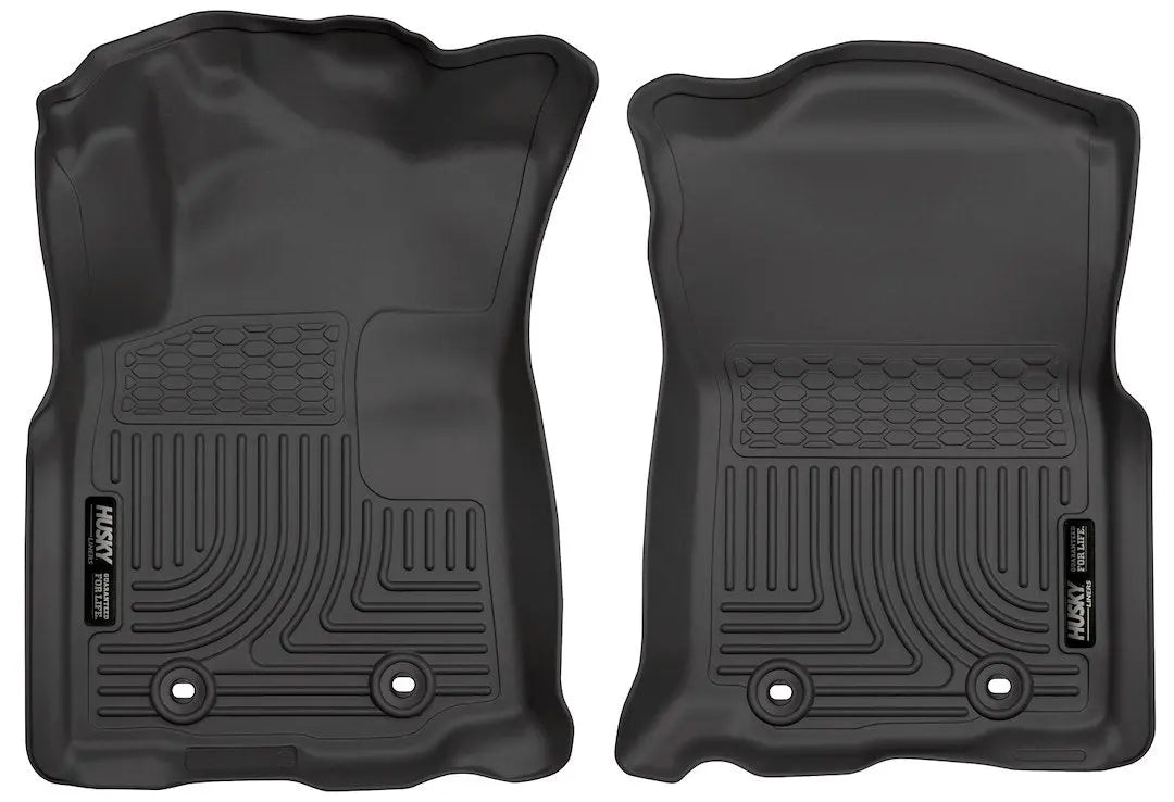 Husky Liners WB Front 18 Tacoma Standard Black - Custom Fit for Toyota Tacoma Models 2018-2023