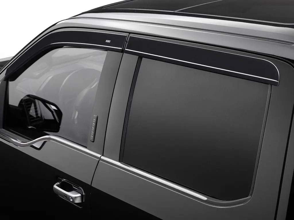 HUSKYLINER VV Low Pro 4-Piece Smoke Bed Rail Caps for Chevy Silverado and GMC Sierra (2019-2023)