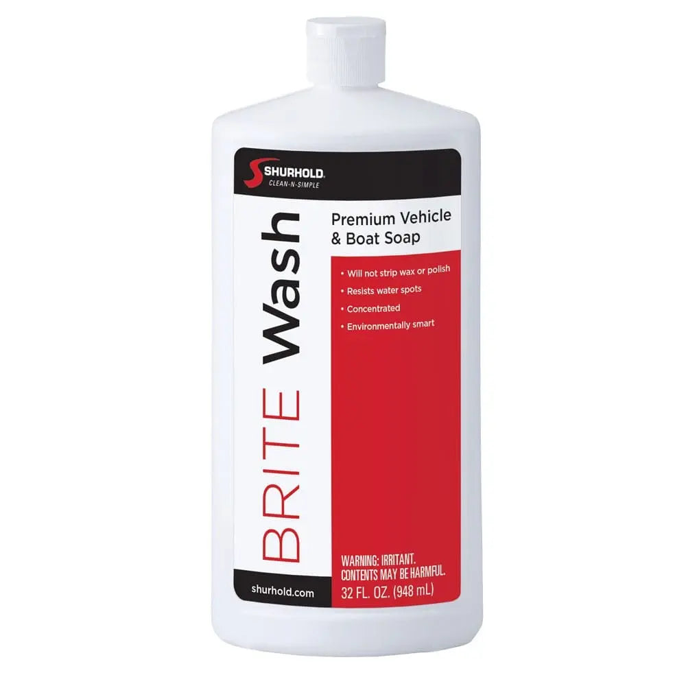 Shurhold Industries Brite Wash 32 oz. - Effective Marine and Boat Cleaner