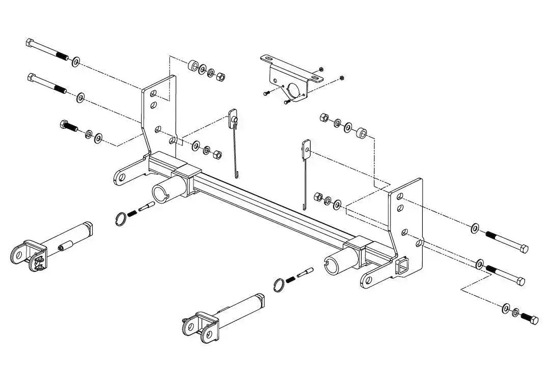 Roadmaster Base Plate Part 5214565 for Trailer Hitch Connection by ROADMASTER
