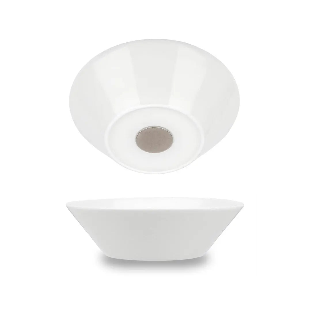 SILWY MAGNET S0PB13122 Porcelain Magnetic Bowl - Durable and Versatile Kitchen Accessory