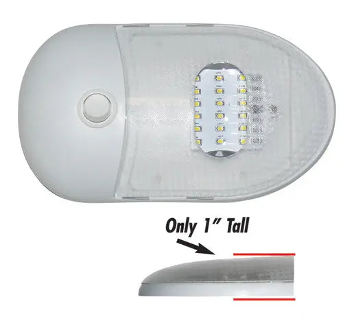 Valterra LLC Slim Line Double Dome Vent Cover - Part Number 65429WW