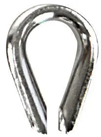 Whitecap Industries S4085P 1/2-Inch Stainless Steel Wire Rope Thimble