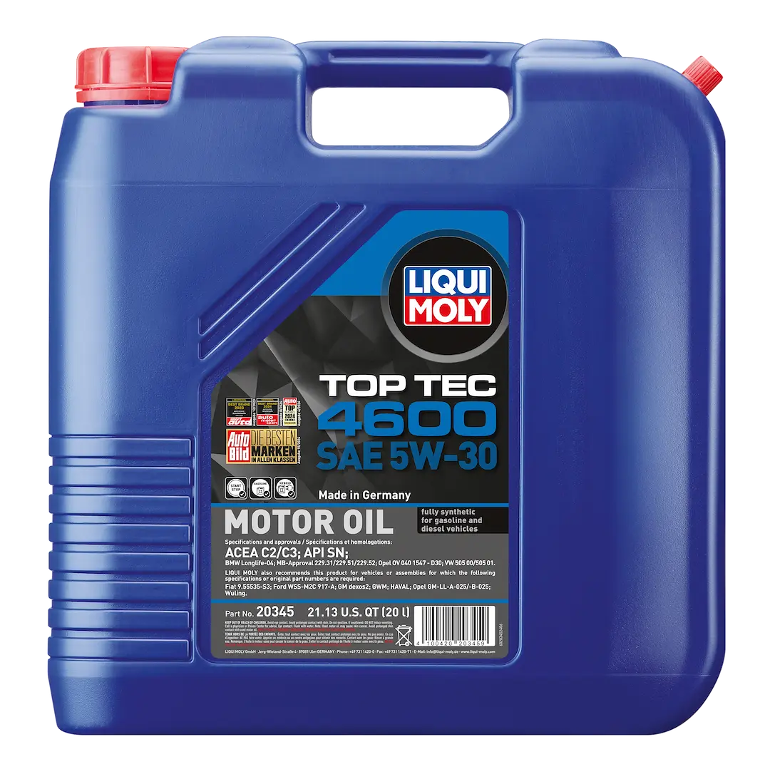 LIQUI MOLY Top Tec 4600 5W-30 Synthetic Motor Oil