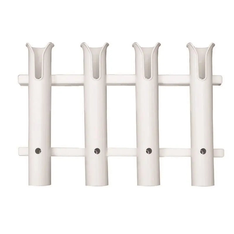 Taco Metals P03064W 4-Poly Tackle Rod Rack with Tackle Holders