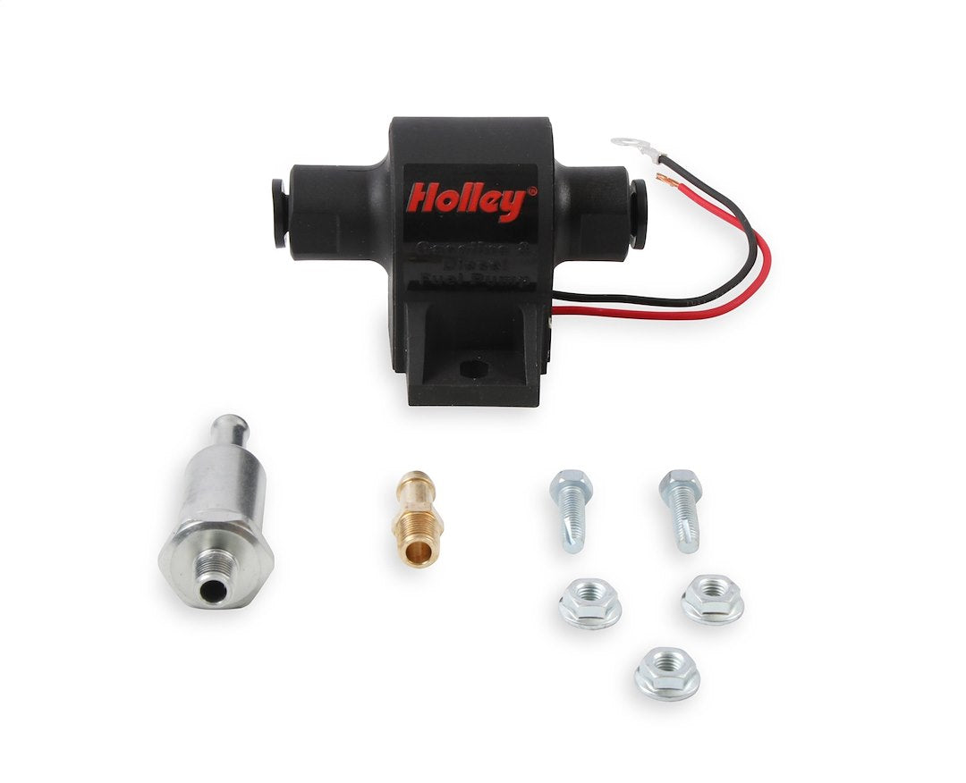 Holley Electric Fuel Pump 25 GPH - Reliable Fuel Delivery for Your Vehicle