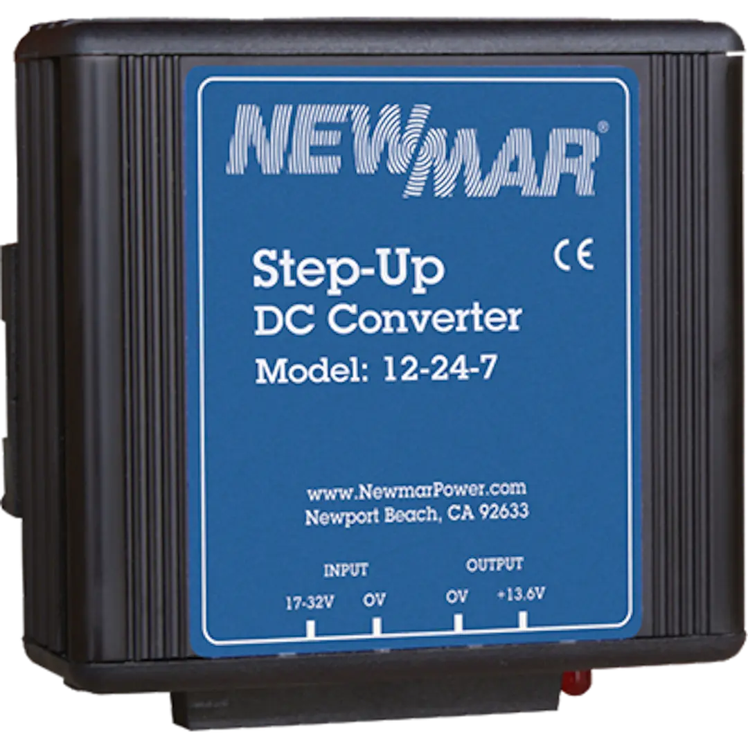 Newmar 12247 10-16VDC to 24.5VDC Converter, 7 Amp