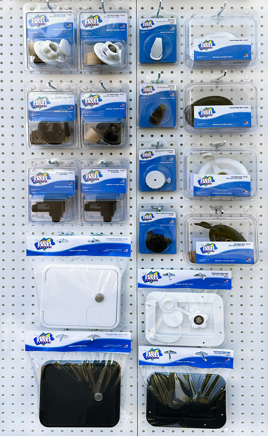 B&B Molders Plumbing Planogram - Part Number 94371