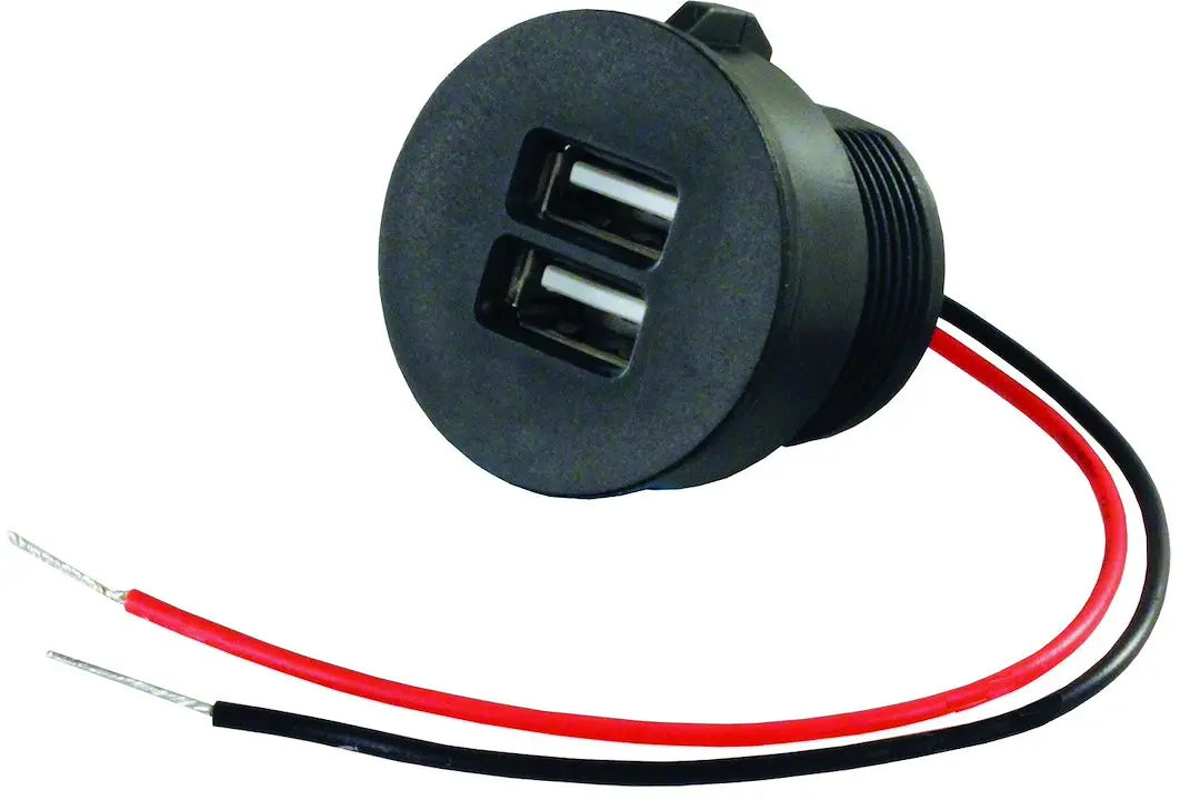JR Products USB Charging Outlet Model 15115 for Convenient Device Charging