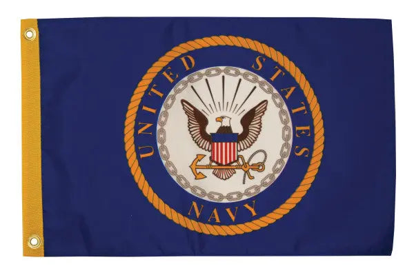 Taylor Made US Navy SEAL 12x18 Flag - Durable Outdoor Nylon Banner