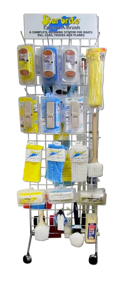 Star Brite Extend-A-Brush Mini Tower Display - Part #040808