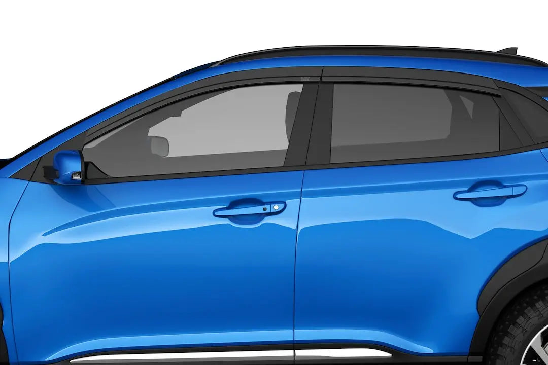 HuskyLiner VV Low Profile 4-Piece Smoke Floor Mat Set for Hyundai Kona (2020-2023)
