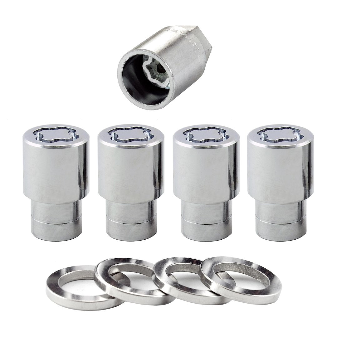 MCGARD 21156 Locking Wheel Lug Nut Set, 12 x 1.5 Thread Size, 4 Pack
