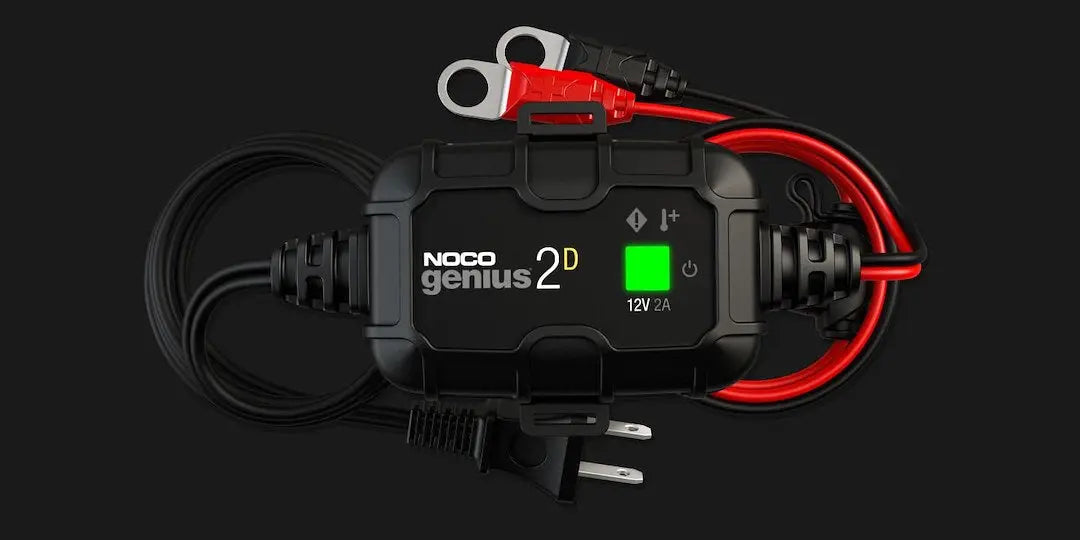 NOCO Genius2 2A Battery Charger for Automotive and Marine Batteries