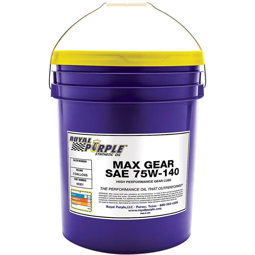 Royal Purple MaxGear 75W-140 Synthetic Gear Oil - 5 Gallon Pail