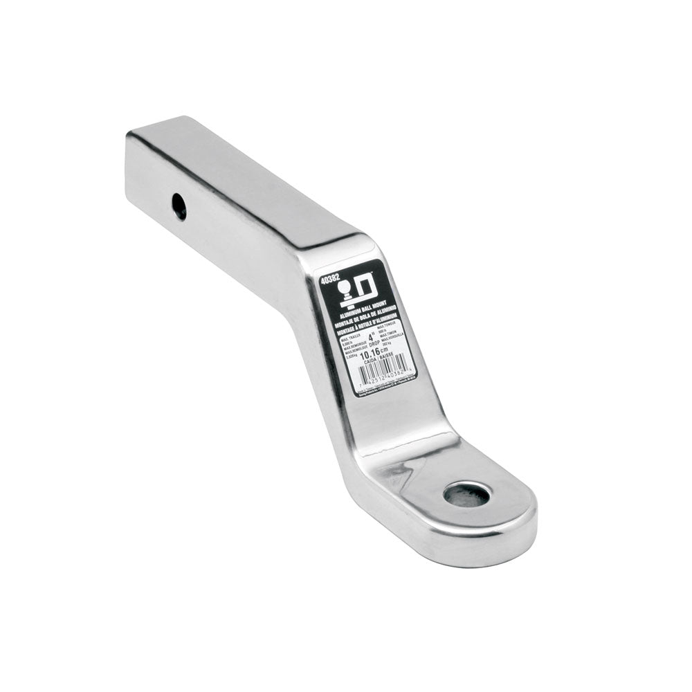 Draw-Tite 40382 Aluminum Ball Mount with 4-Inch Drop