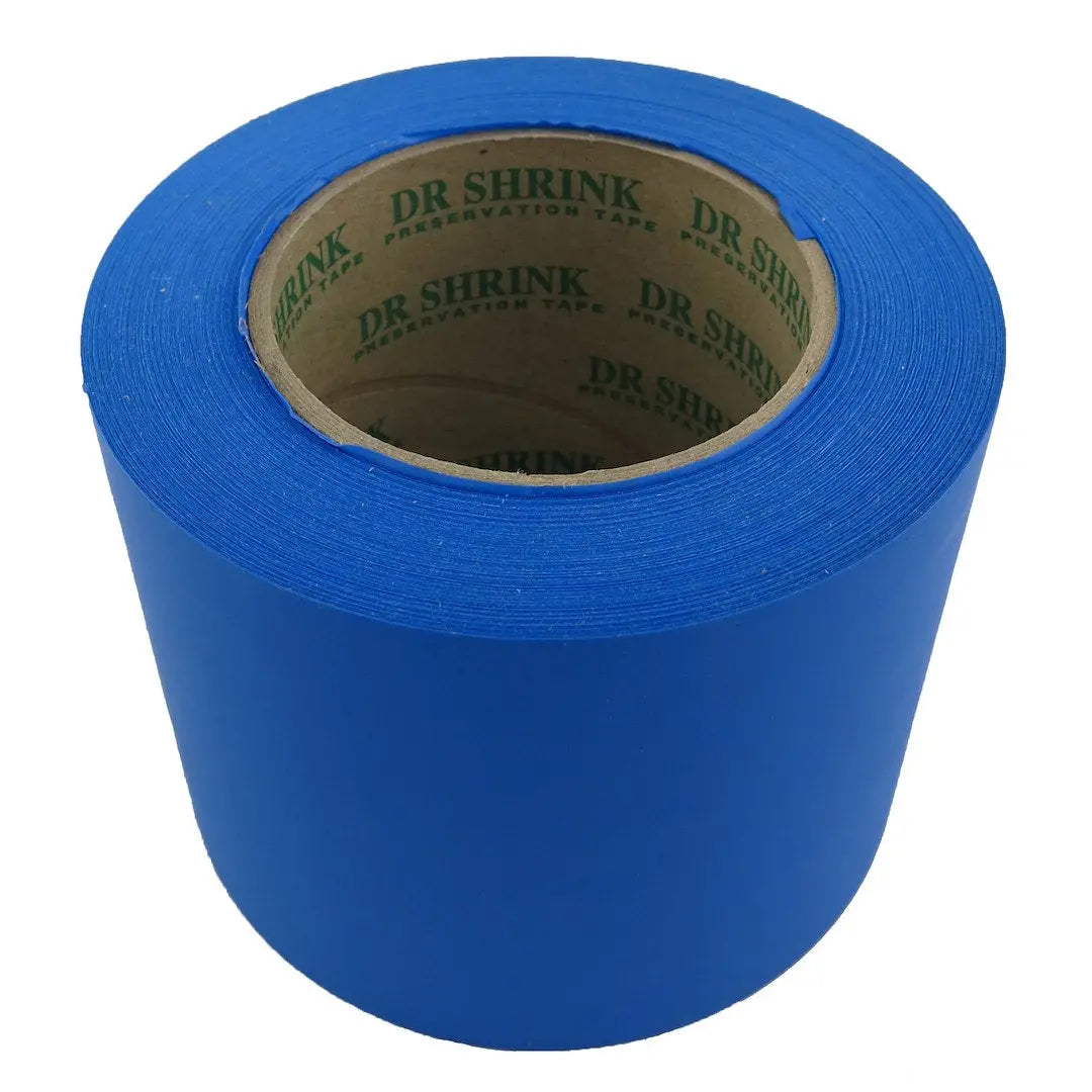 DR. SHRINK DS714B 4 ft x 108 ft 9 Mil Blue Shrink Wrap Roll