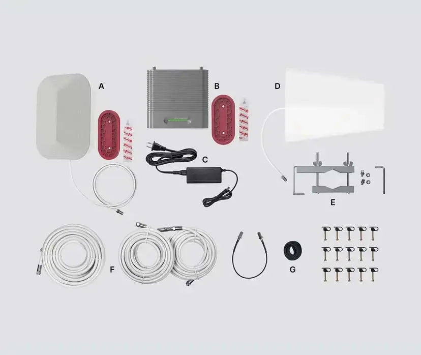 WE BOOST Home Multiroom Cell Signal Booster System - Part Number 470144
