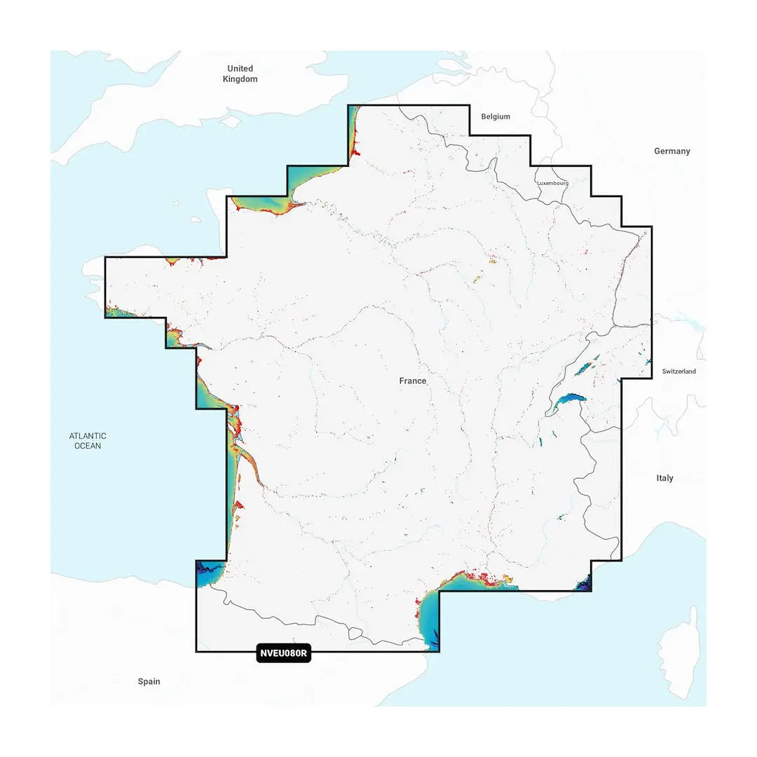 Garmin Carto France Lakes & Rivers Navio - Detailed Marine Navigation Charts