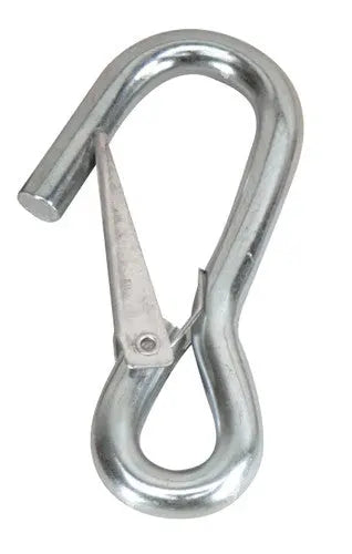 Whitecap Industries Galvanized Steel Spring Hook 4-1/4" – Durable Marine Hardware