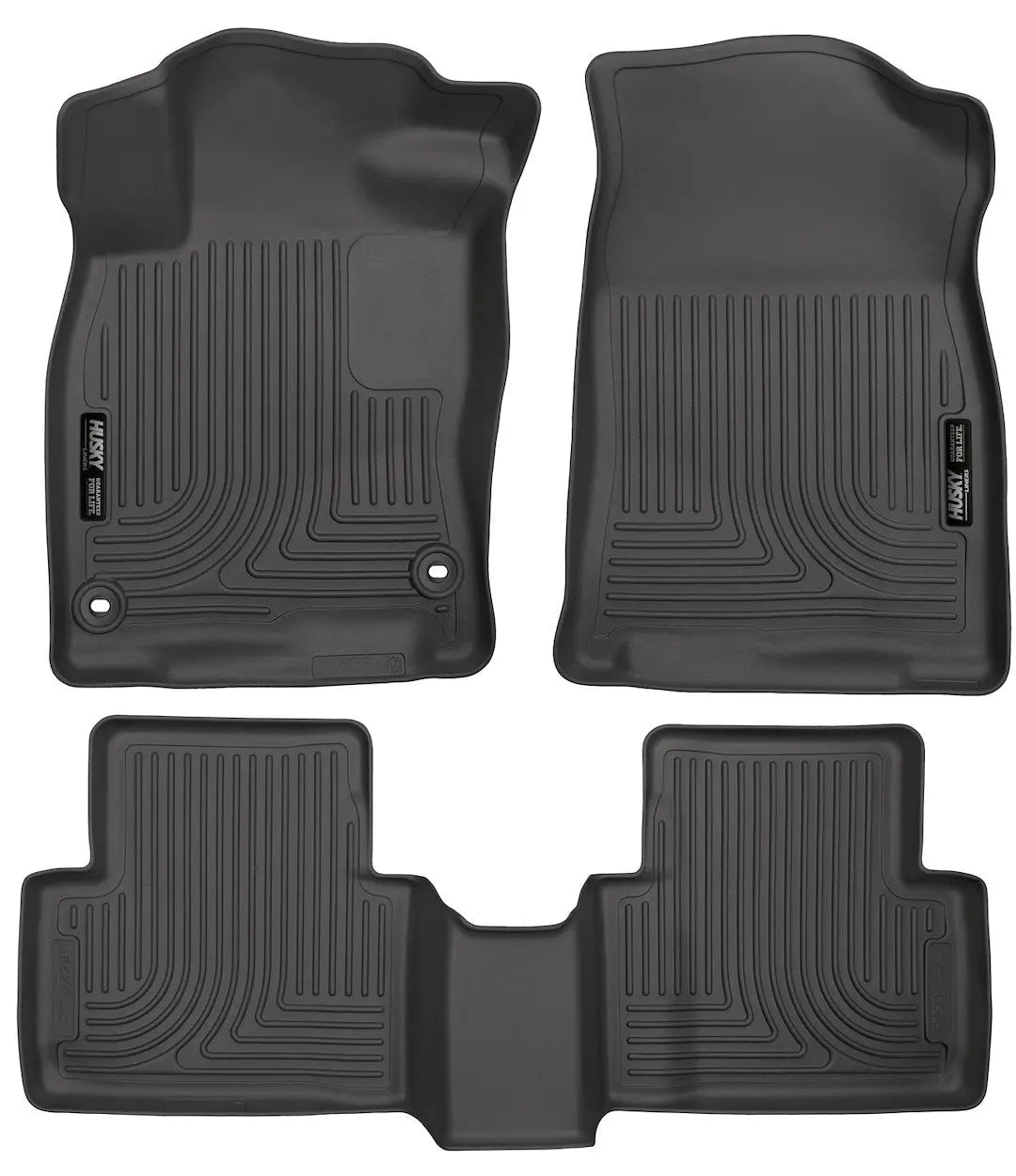 Huskyliner 98461 Front & Rear Floor Mats for Honda Civic and Insight (2016-2021)