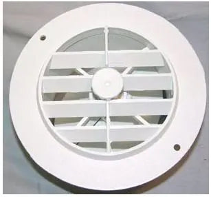 D&W Inc. 4' White Heat Vent (Part Number 3940WH) for Efficient Ventilation