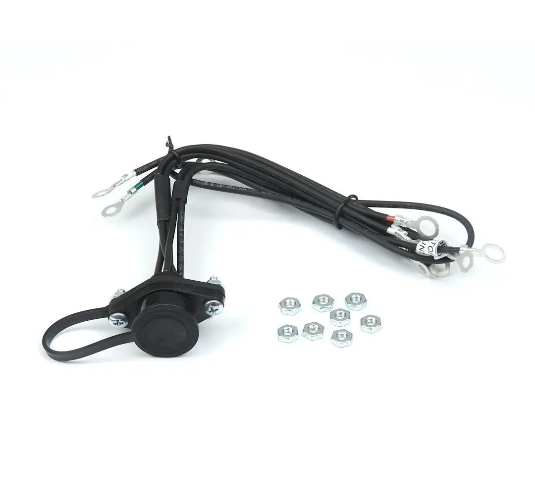 WARN Industries 39886 5-Wire 12V Socket Kit for Automotive Use
