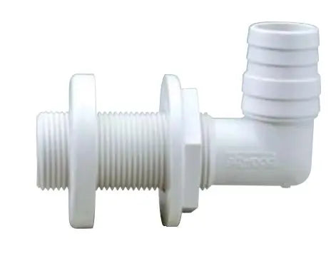 Attwood Mari Conn-Th 1.13 White 90 Degree Connector – Marine Electrical Fitting