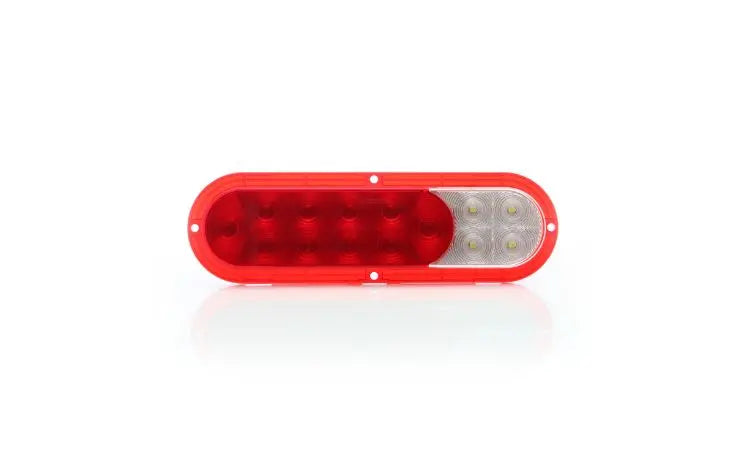 Optronics STL68RBP Red LED Stop/Tail/Turn Light with Flange Mount