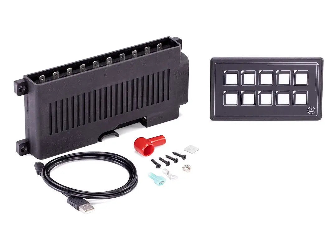 SierraMarine SP21030 10-Function Touch Panel for 12V/24V Marine Electrical Systems