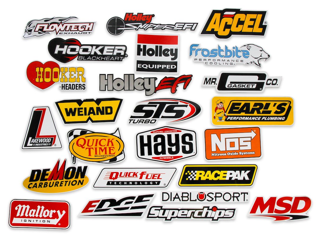 Holley Go Fast Sticker Pack - Part Number 36462