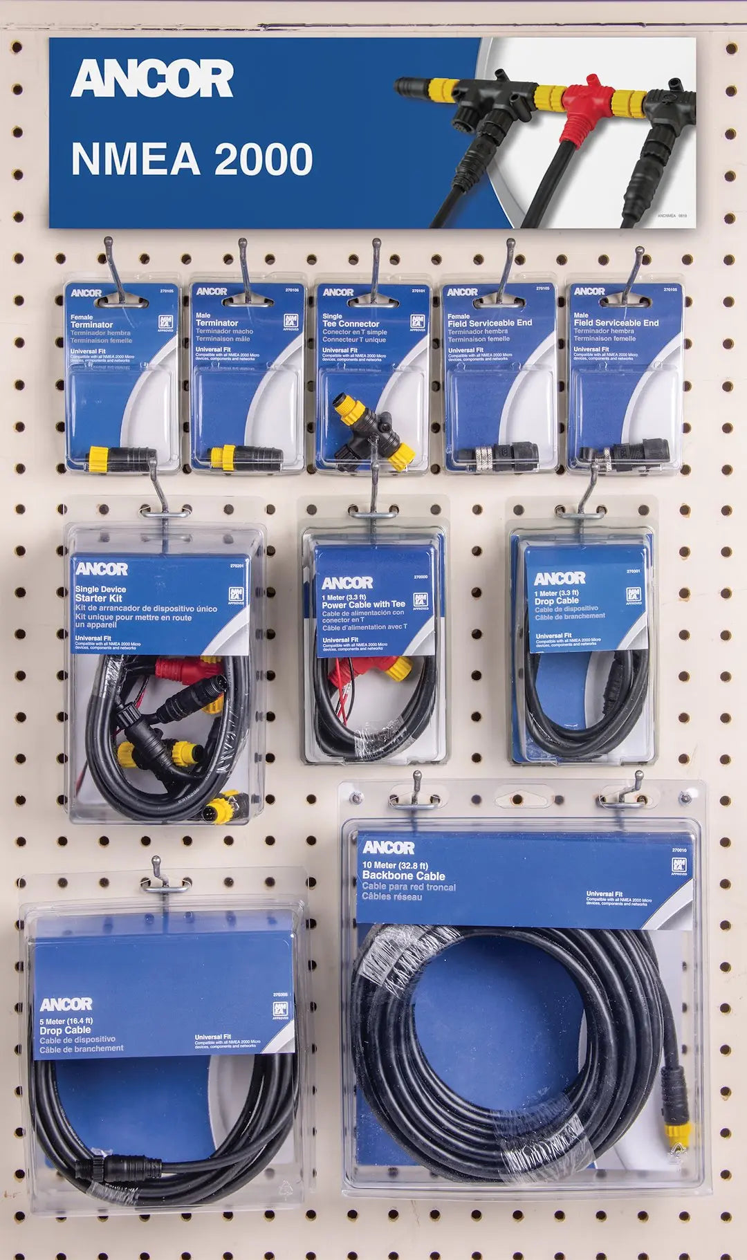 ANCOR NMEA 2000 Plan-O-Gram Assortment - Part Number 270400