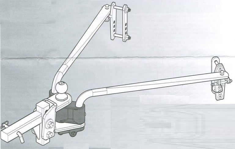 Camco RecCurve R3 Weight Distribution Hitch Kit - Part Number 48771