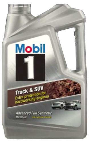 Mobil 1 Truck & SUV 5W-30 Synthetic Motor Oil, 3 Quarts (Part #124596)