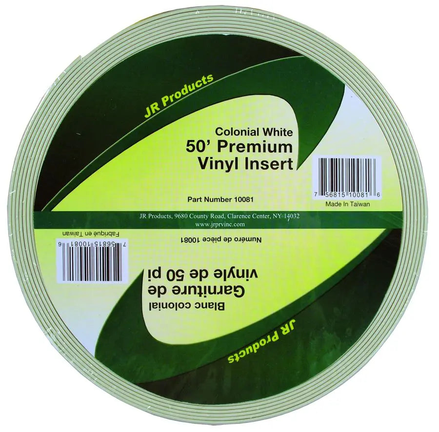 JR Products 10081 50' Vinyl Insert CW for RV and Marine Applications